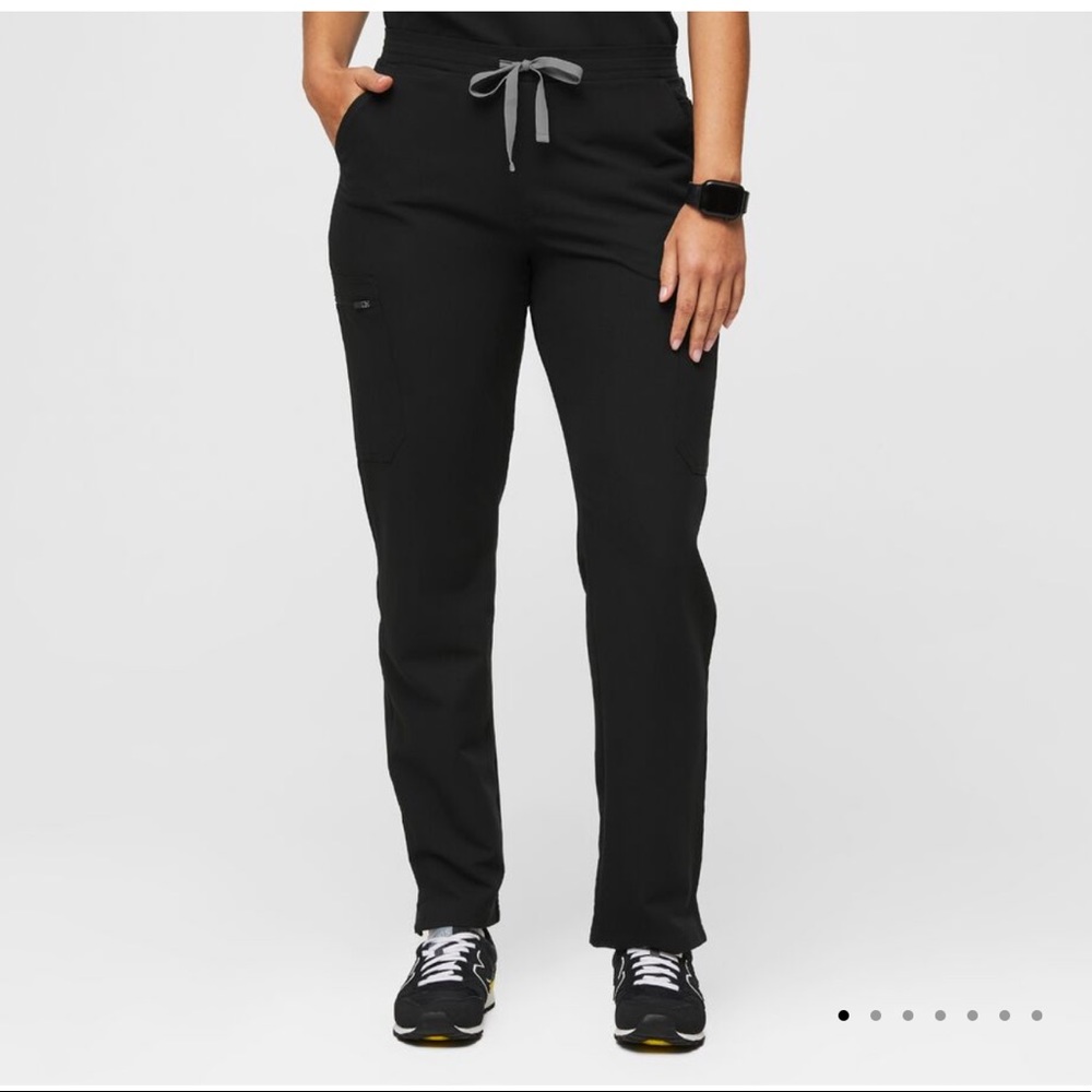Figs Black Yola Scrub Pant
